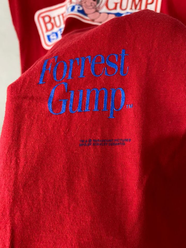 intage Bubba Gump Shrimp Forrest Gump Shirt