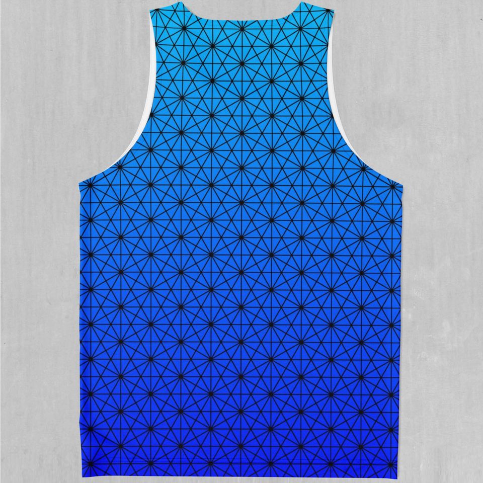 Star Net (Frost) Men's Tank Top Muscle Sleeveless Shirt