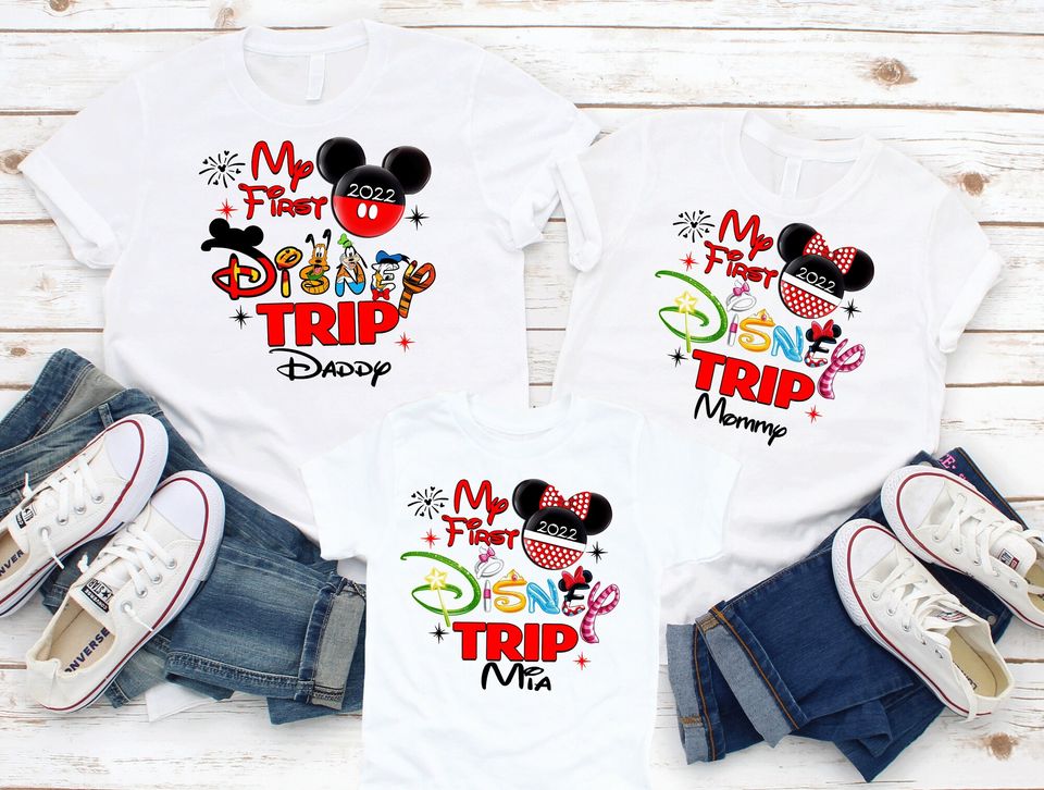 My First Disney Trip Shirt, Disney Trip 2022 Shirt