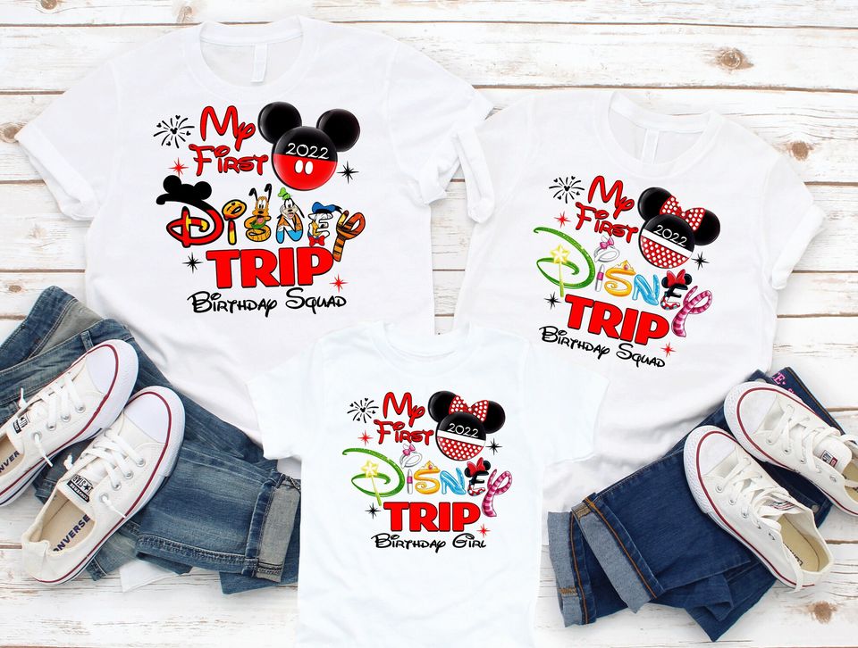 My First Disney Trip Shirt, Disney Trip 2022 Shirt