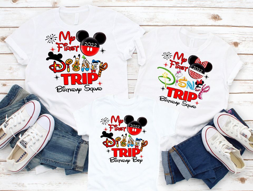 My First Disney Trip Shirt, Disney Trip 2022 Shirt