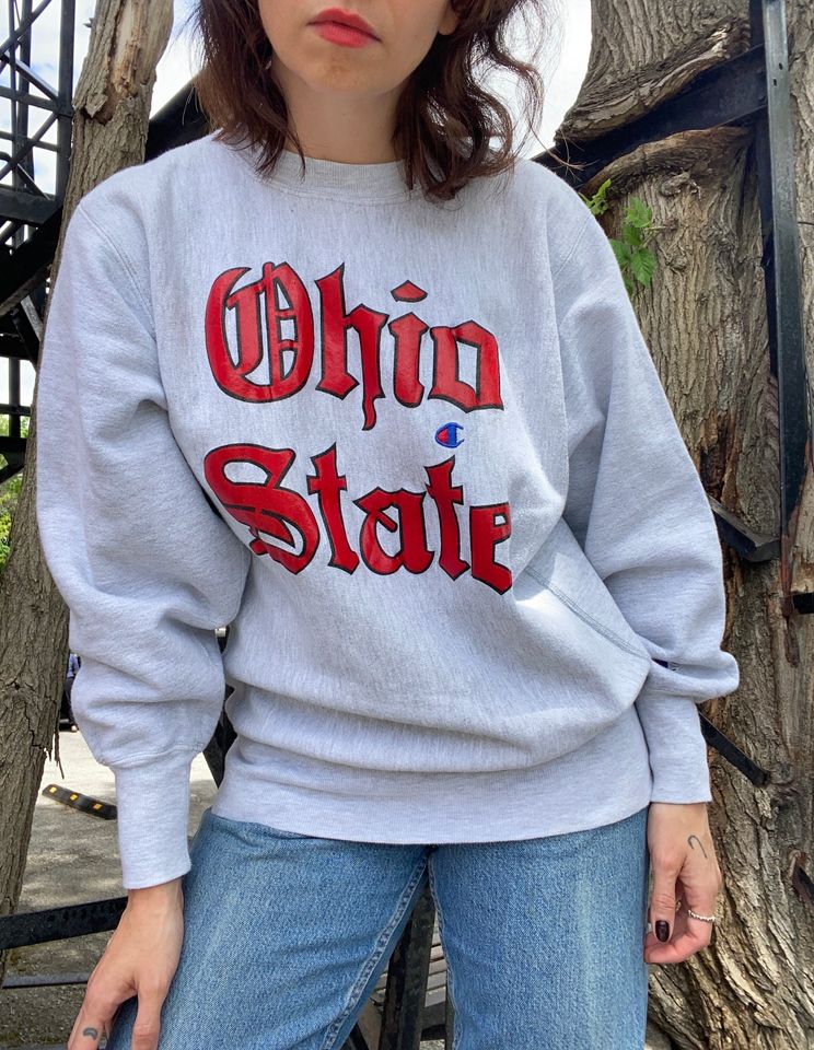 Vintage 1990s Champion Ohio State Reverse Weave Sweatshirt