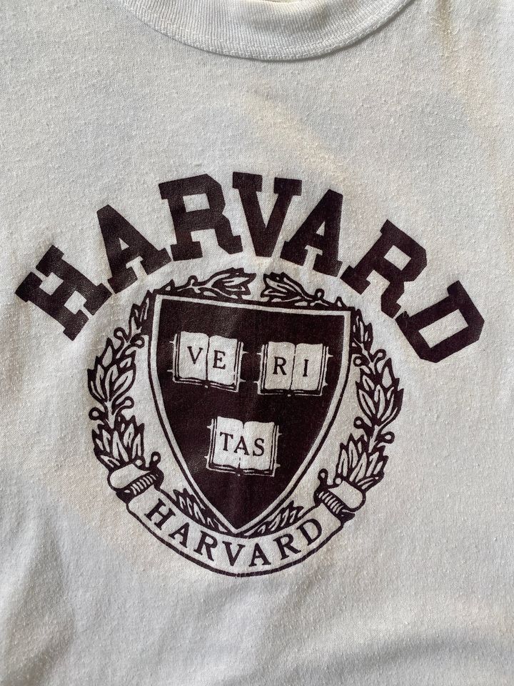 Vintage 1980s Harvard Tee