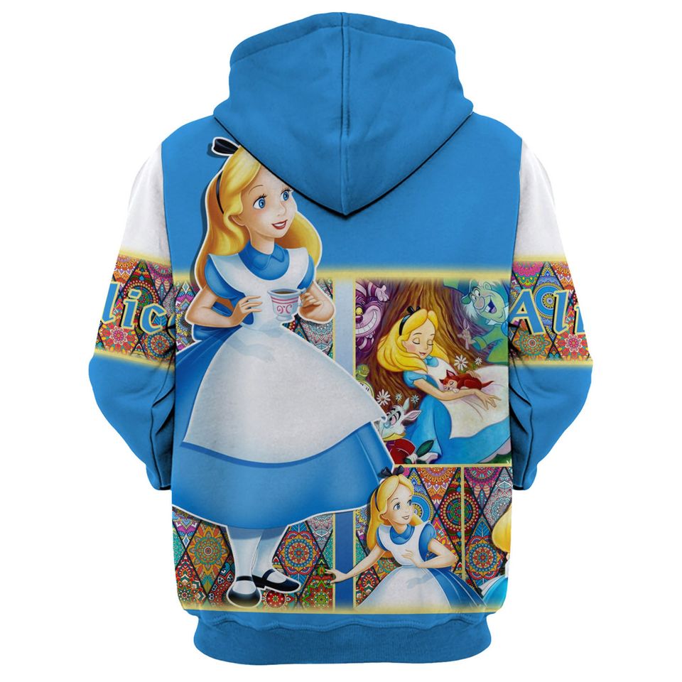 Alice in Wonderland | Disney 3D Hoodie