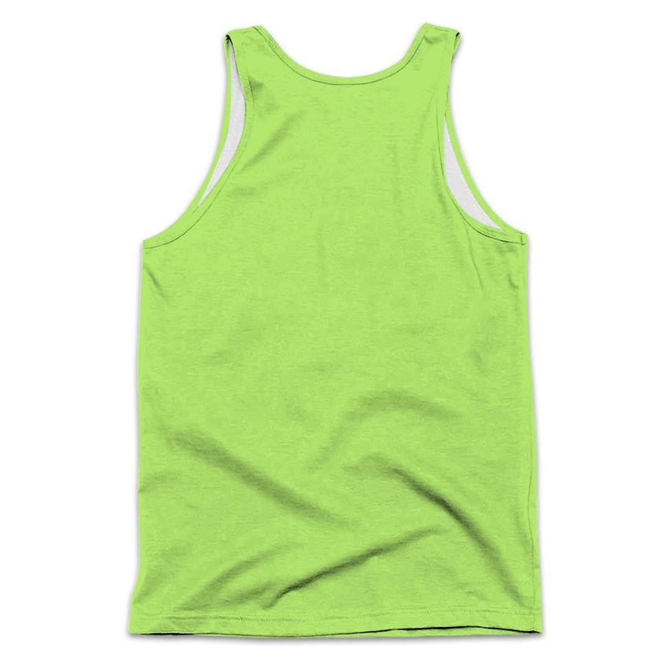 Green Monster Mike Wazowski Full Print Disney Cartoon 3D Tank Top