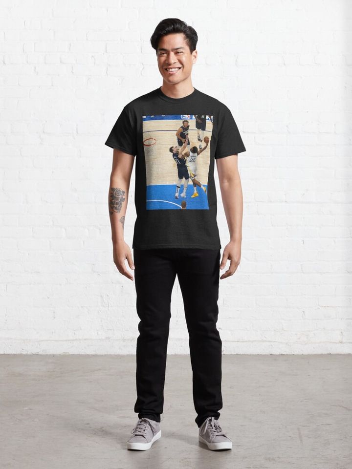Andrew Wiggins Dunk on Luka Doncic Classic T-Shirt