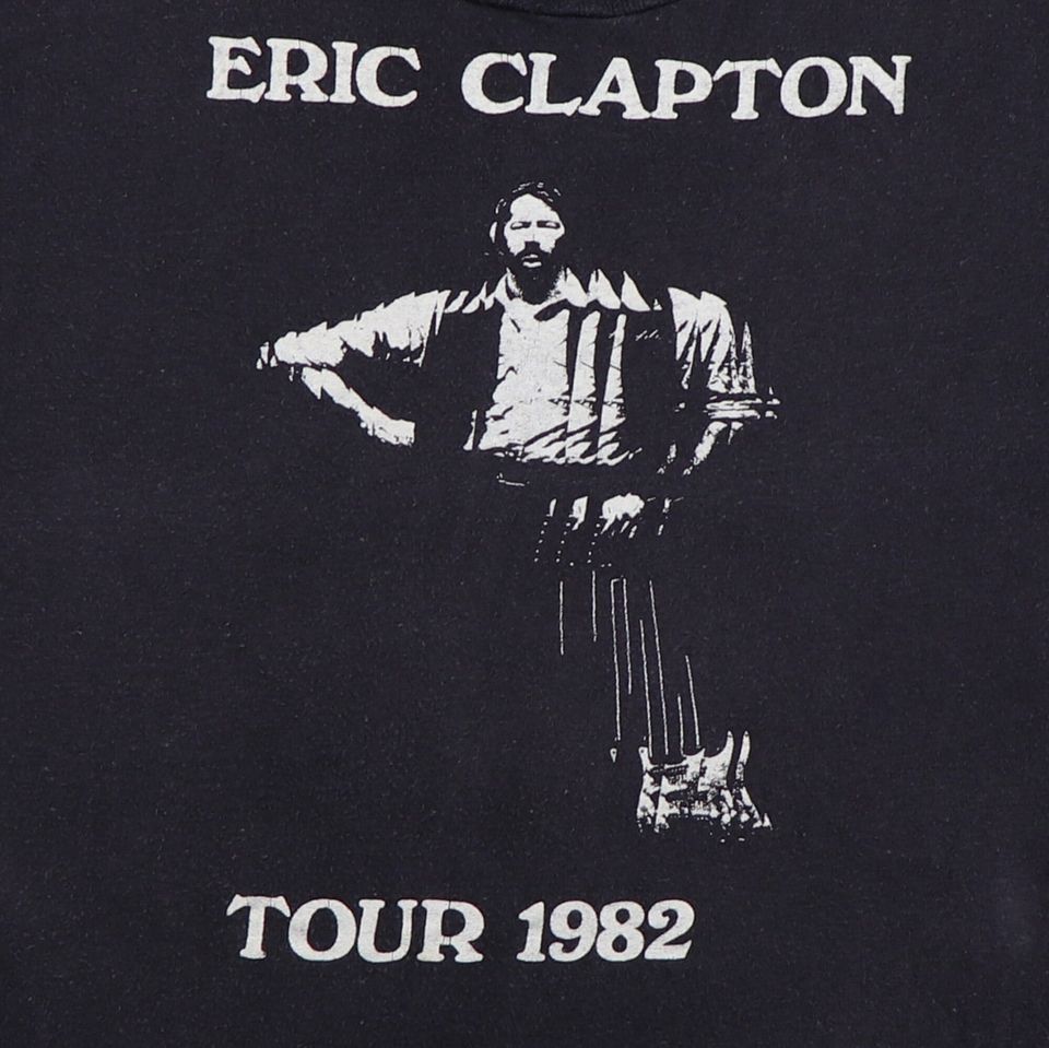 vintage 1982 Eric Clapton Tour Shirt
