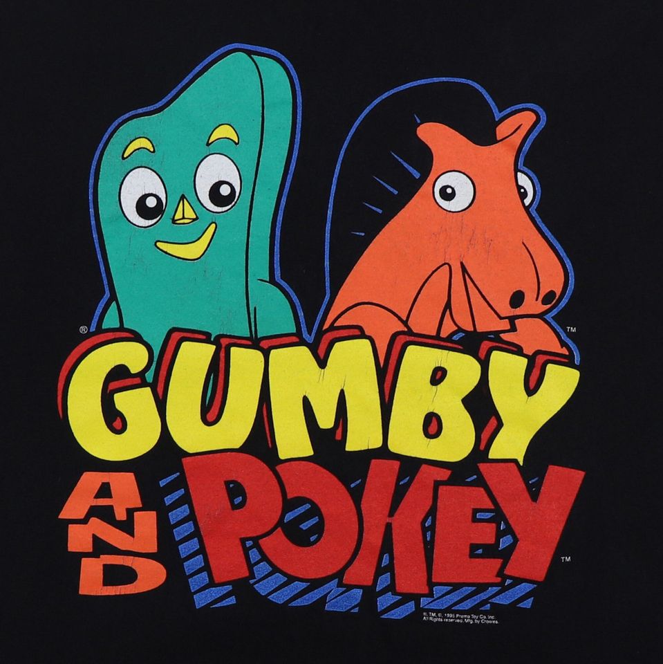 vintage 1995 Gumby And Pokey Shirt