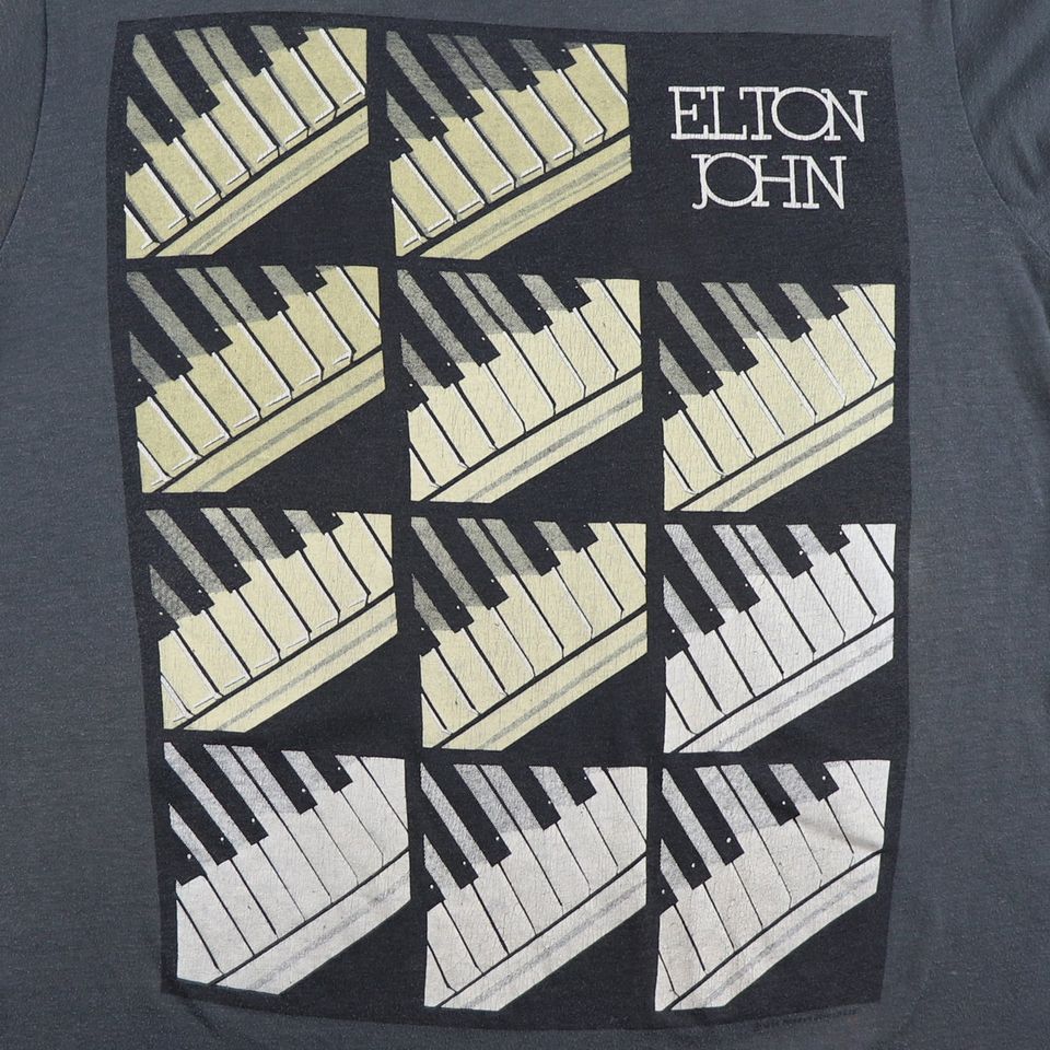 vintage 1986 Elton John World Tour Shirt