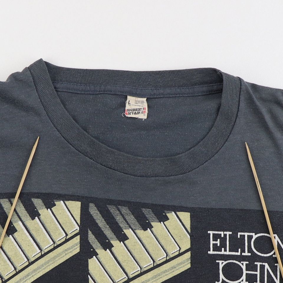 vintage 1986 Elton John World Tour Shirt