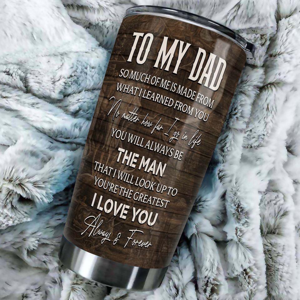 Father's Day To My Dad I Love You Tumbler Ringneck Tumbler 20oz