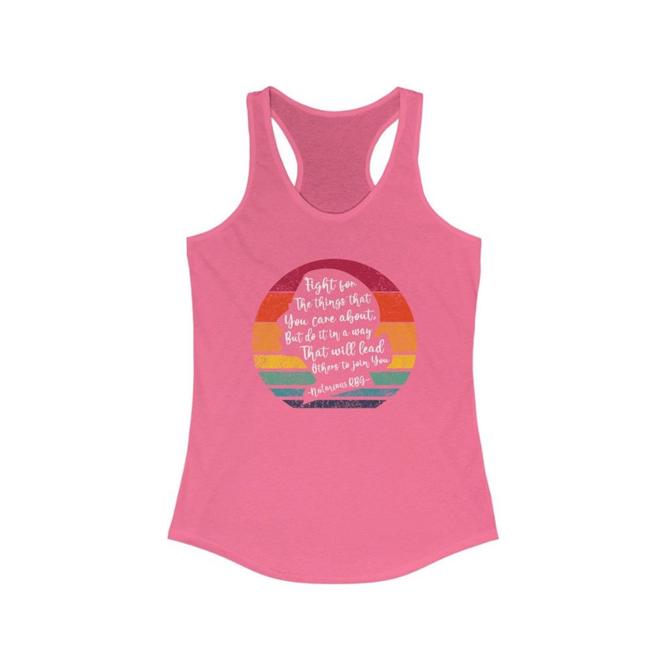 RBG Quote Tank Ruth Bader Ginsburg Quote Tank Top