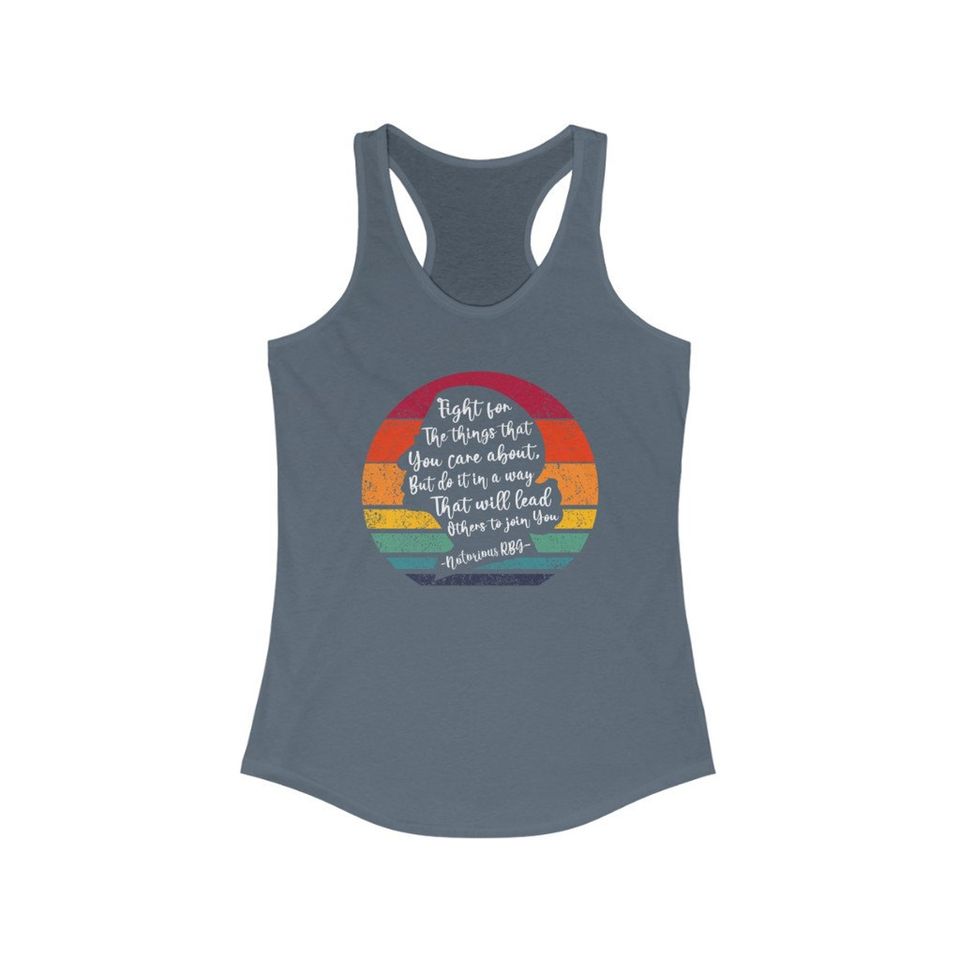 RBG Quote Tank Ruth Bader Ginsburg Quote Tank Top