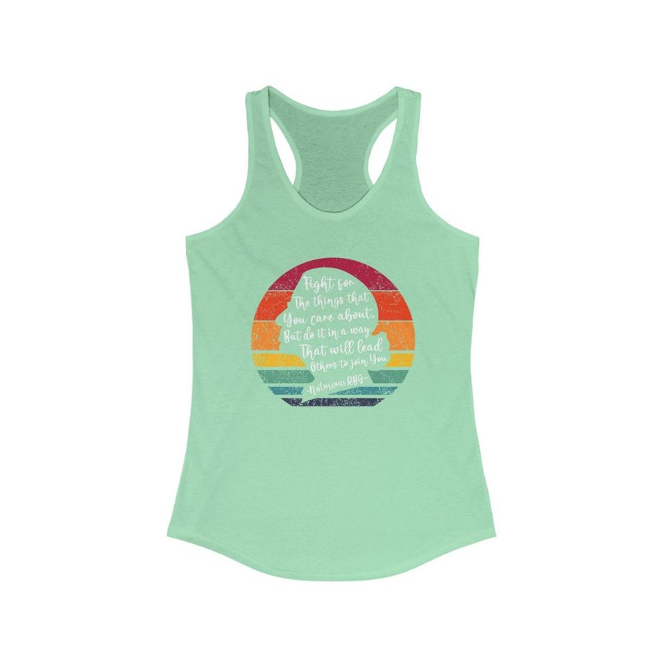 RBG Quote Tank Ruth Bader Ginsburg Quote Tank Top
