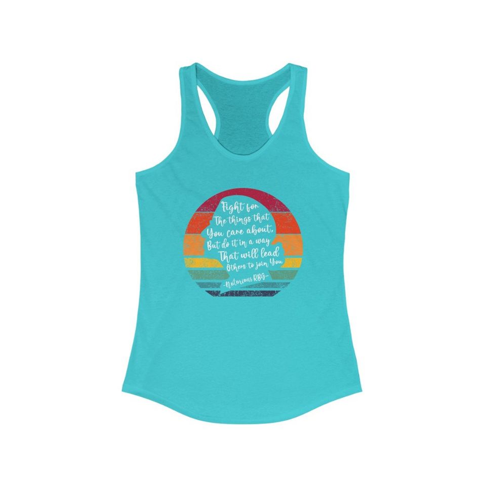 RBG Quote Tank Ruth Bader Ginsburg Quote Tank Top