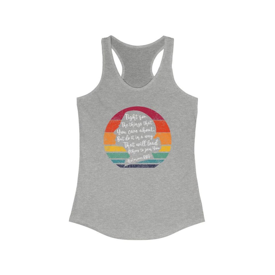 RBG Quote Tank Ruth Bader Ginsburg Quote Tank Top