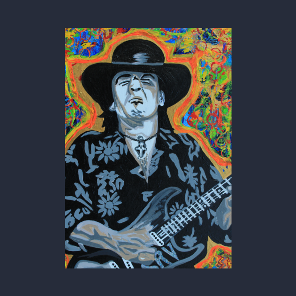 SRV Voodoo - Stevie Ray Vaughan - T-Shirt