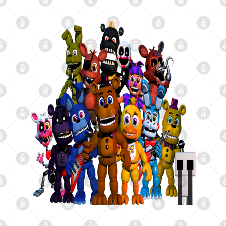 fnaf security breach - Fnf - T-Shirt