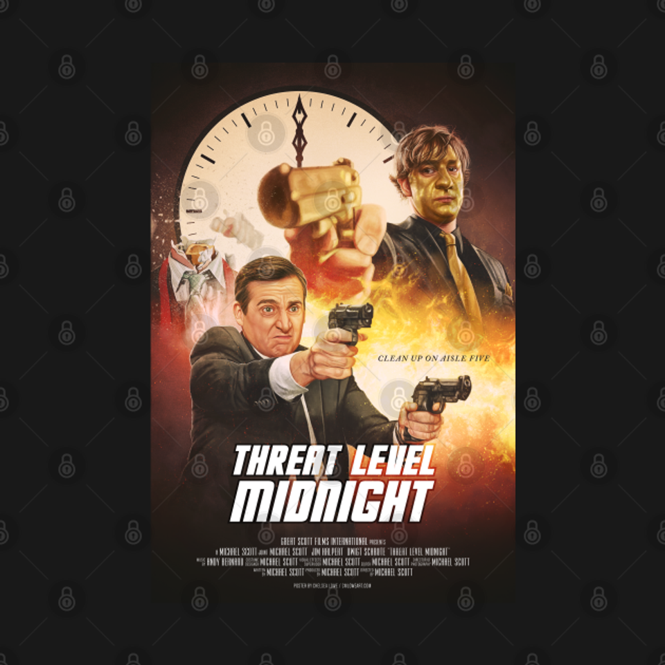 Threat Level Midnight - Threat Level Midnight - T-Shirt