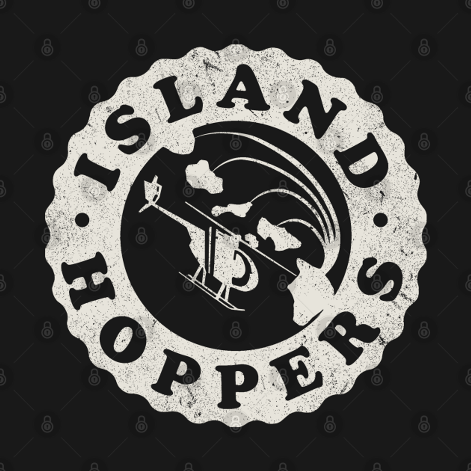 Island Hoppers Worn - Magnum Pi - T-Shirt
