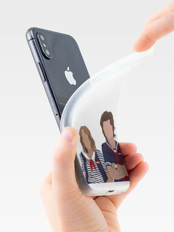 Steve and Robin iPhone Case