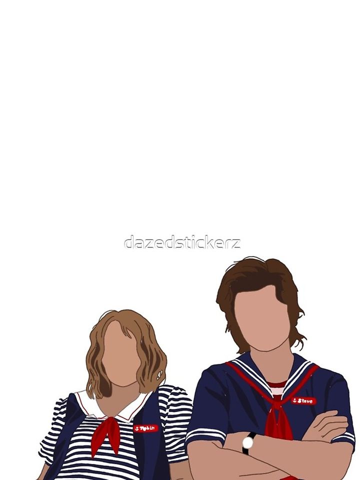 Steve and Robin iPhone Case