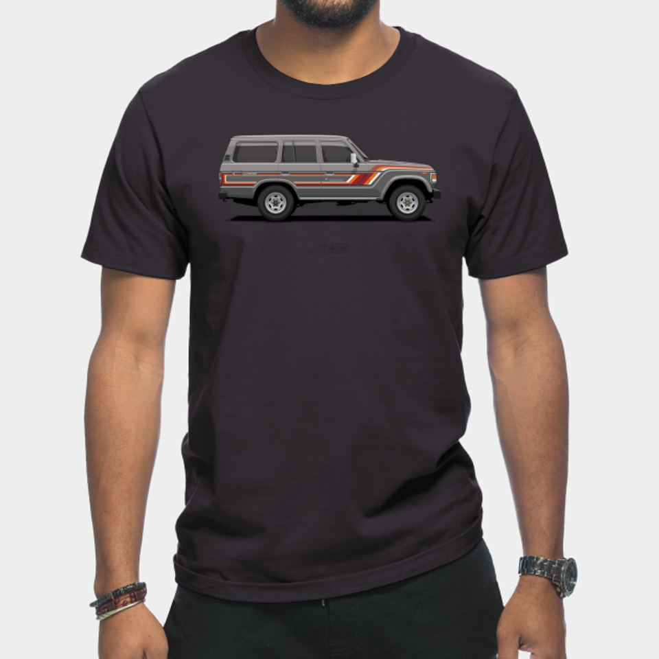 Land Cruiser 60 Grey - Land Cruiser - T-Shirt
