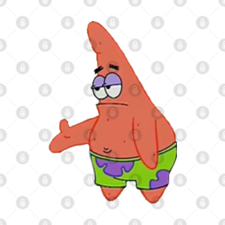 Patrick Star Shake Hands - Patrick Star - T-Shirt