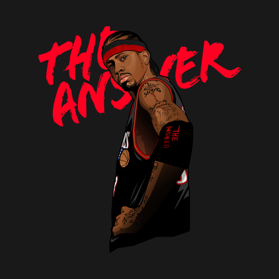The Answer - Allen Iverson - T-Shirt