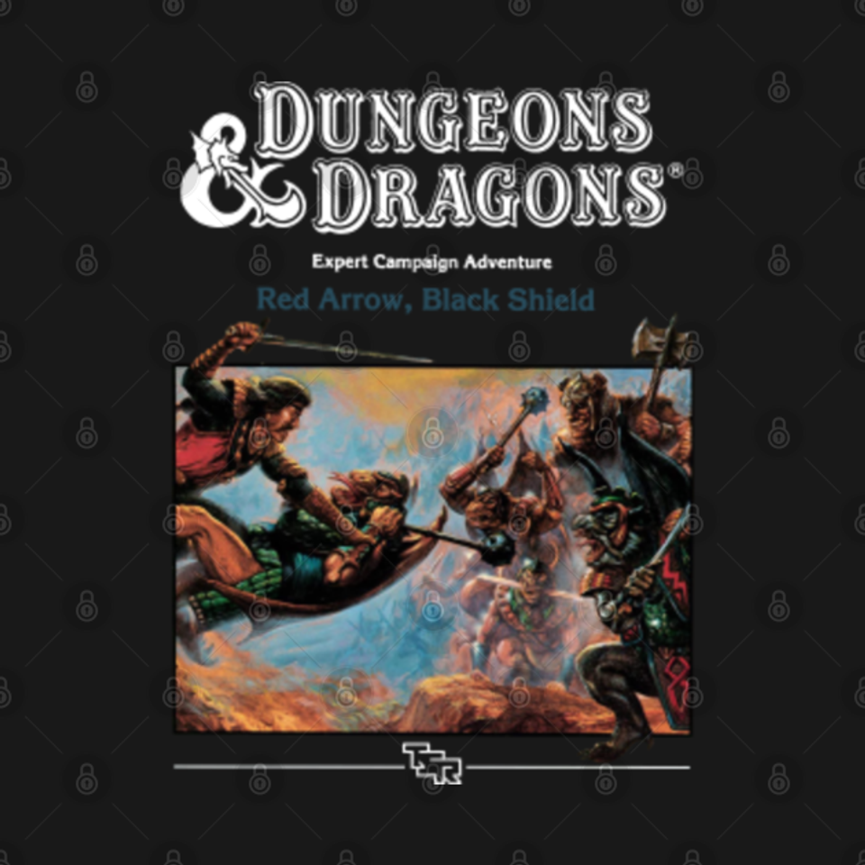 Vintage Dungeons and Dragons - Dungeons And Dragons - T-Shirt