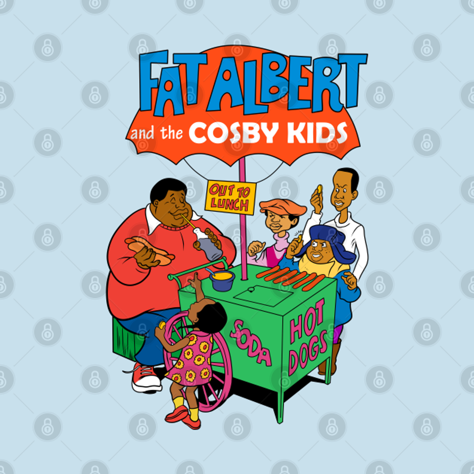 Fat Albert and The Cosby Kids - Fat Albert - T-Shirt