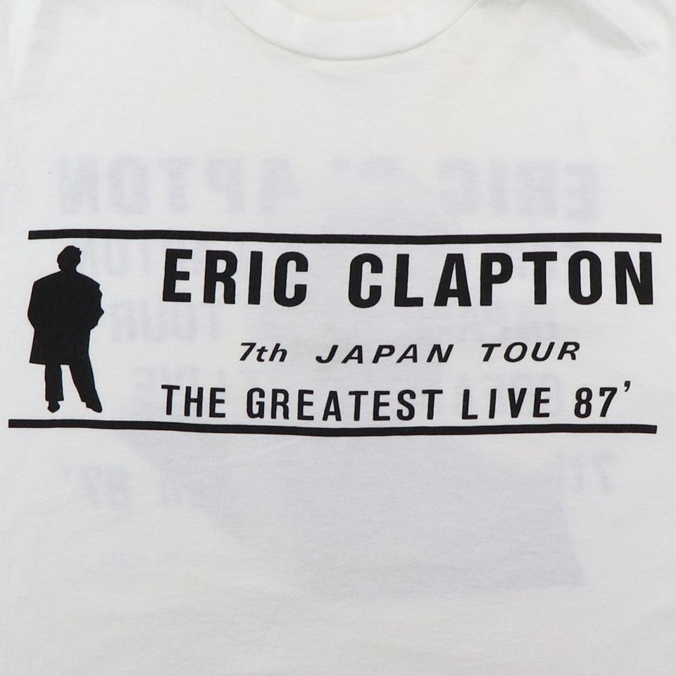 vintage 1987 Eric Clapton Japan Tour Shirt