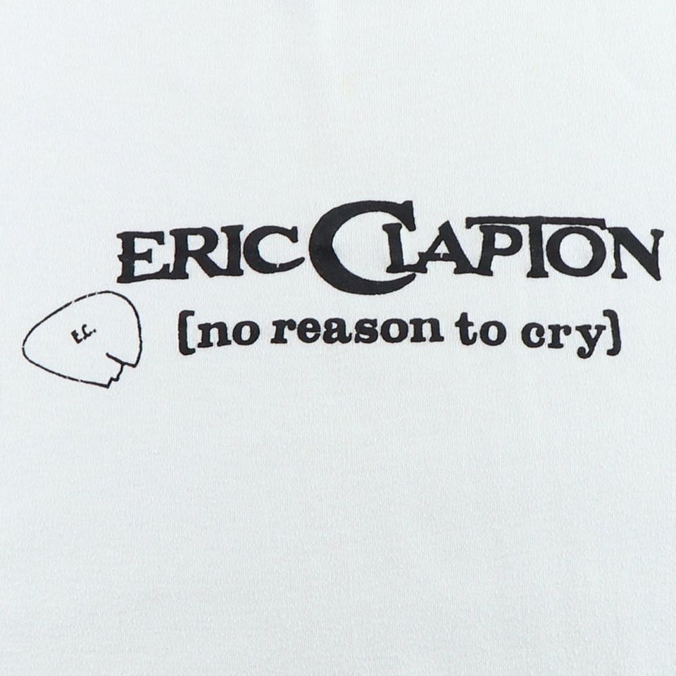 vintage 1976 Eric Clapton No Reason To Cry Shirt