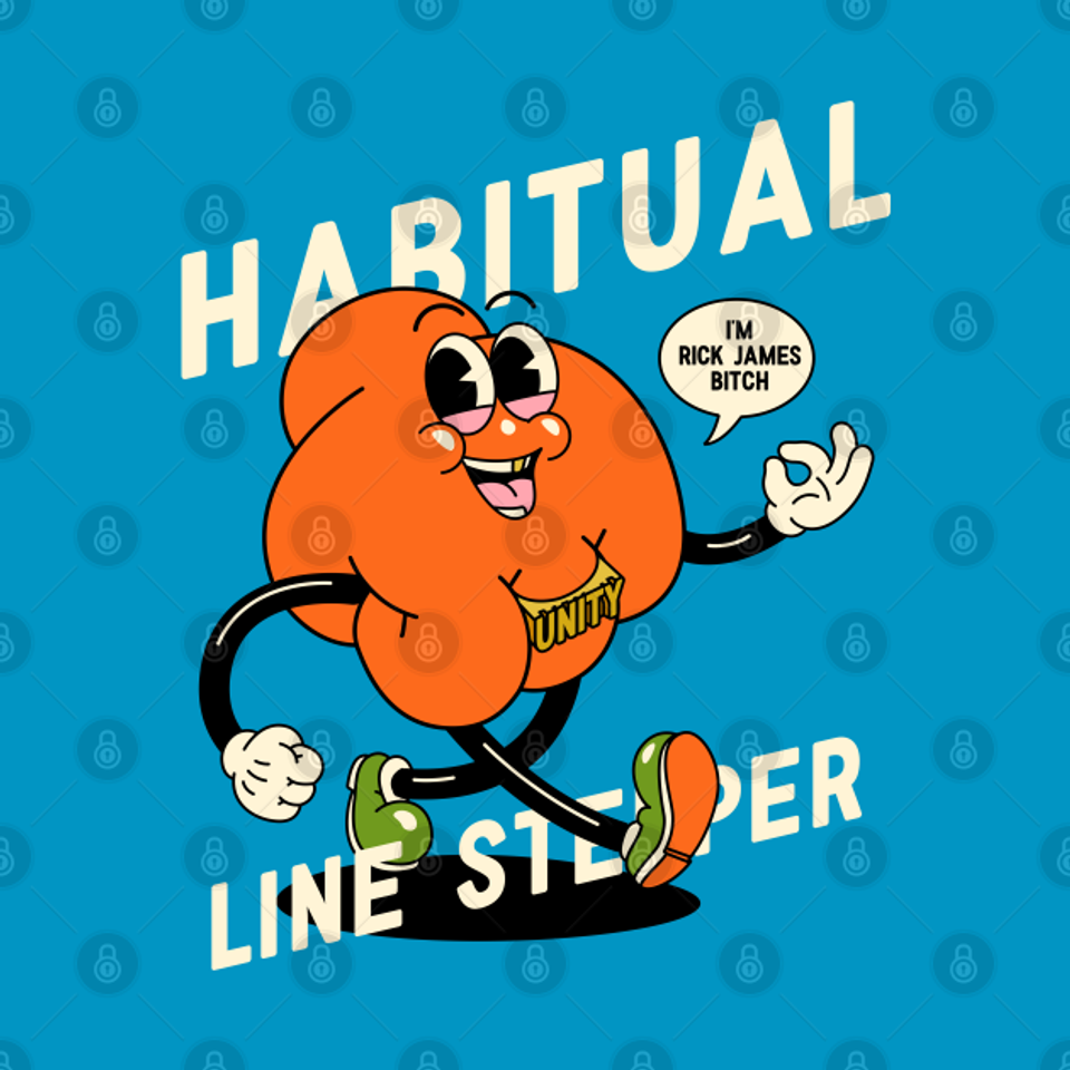 Habitual Line Stepper - Fist with Unity Ring - Dave Chappelle - T-Shirt