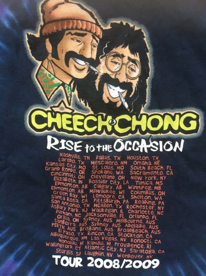 Cheech and Chong VINTAGE shirt - Cheech and Chong 2008-2009 Tour