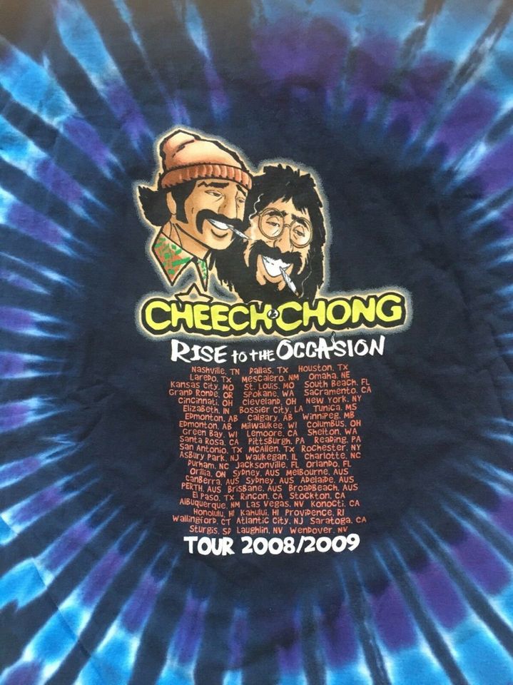 Cheech and Chong VINTAGE shirt - Cheech and Chong 2008-2009 Tour