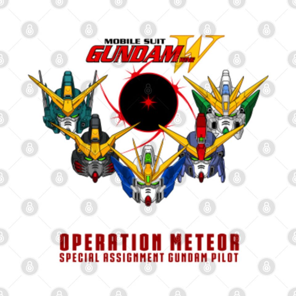 Gundam Wing: Operation Meteor - Gundam - T-Shirt