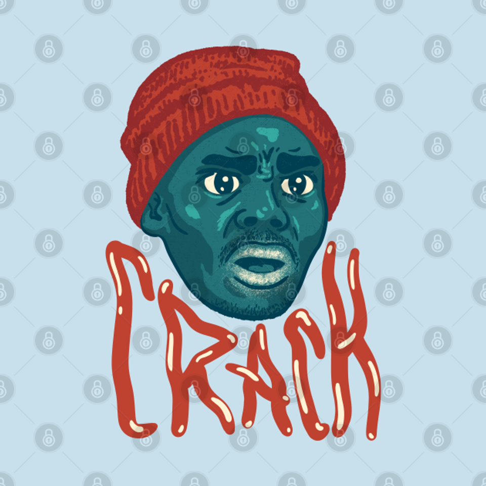 Tyrone Biggums Crackhead - Dave Chappelle - T-Shirt