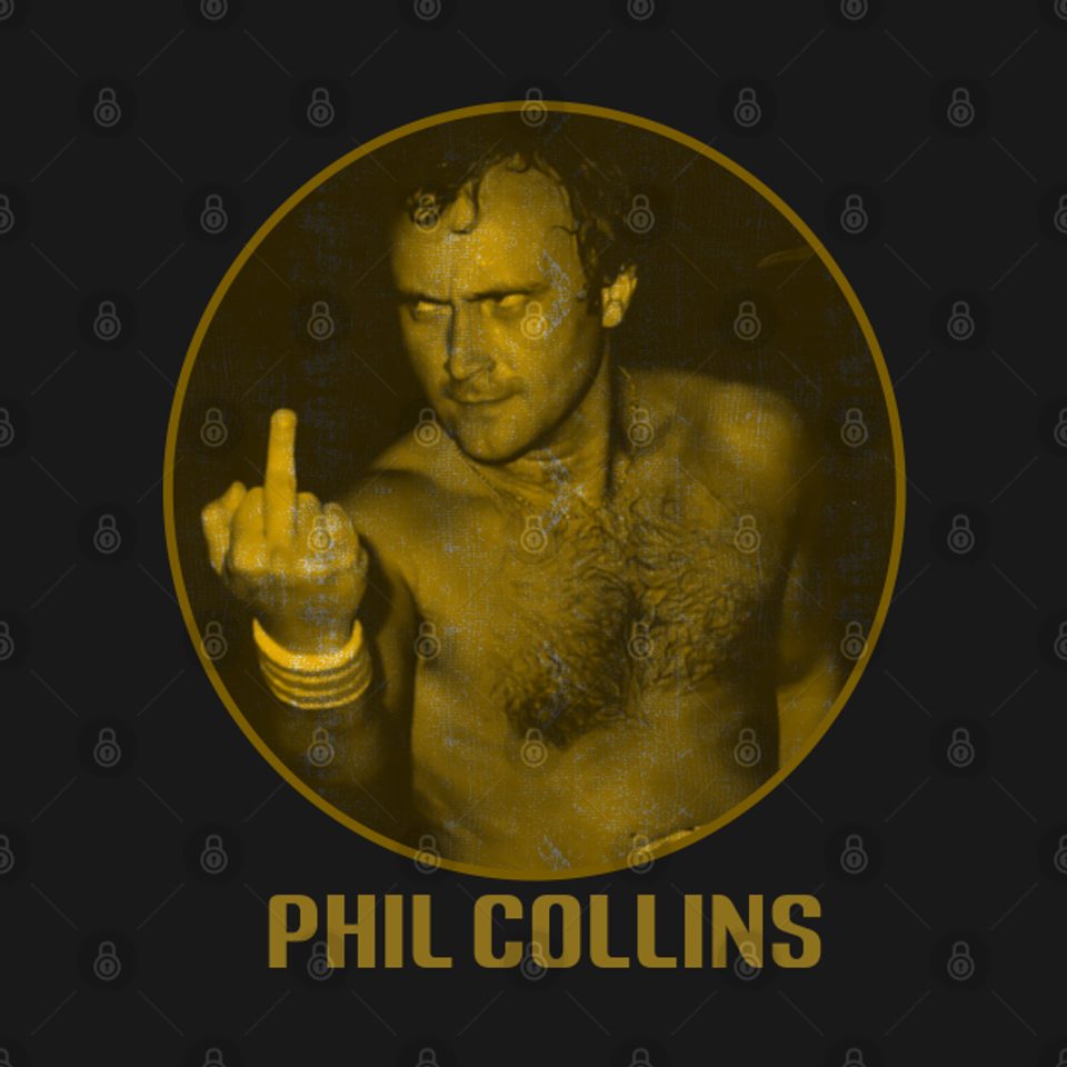 vintage phil collins - Phil Collins - T-Shirt