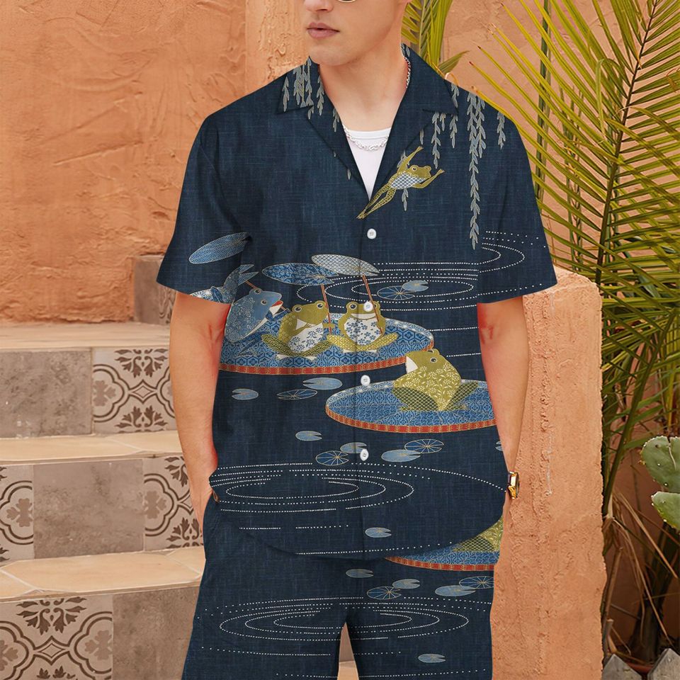 Frog And Toad Hawaiian Shirt