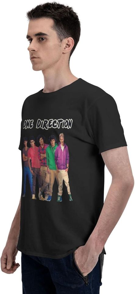Men Guys Shirt One Direction Band Tshirt Workwear