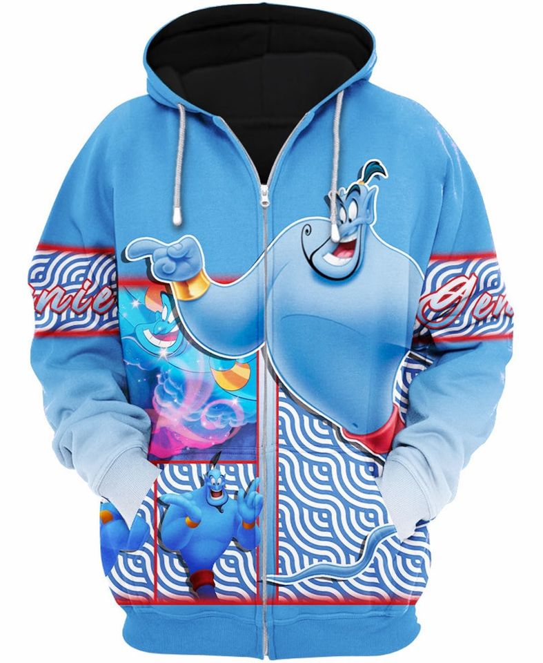 Genie Aladdin | Disney 3D Hoodie
