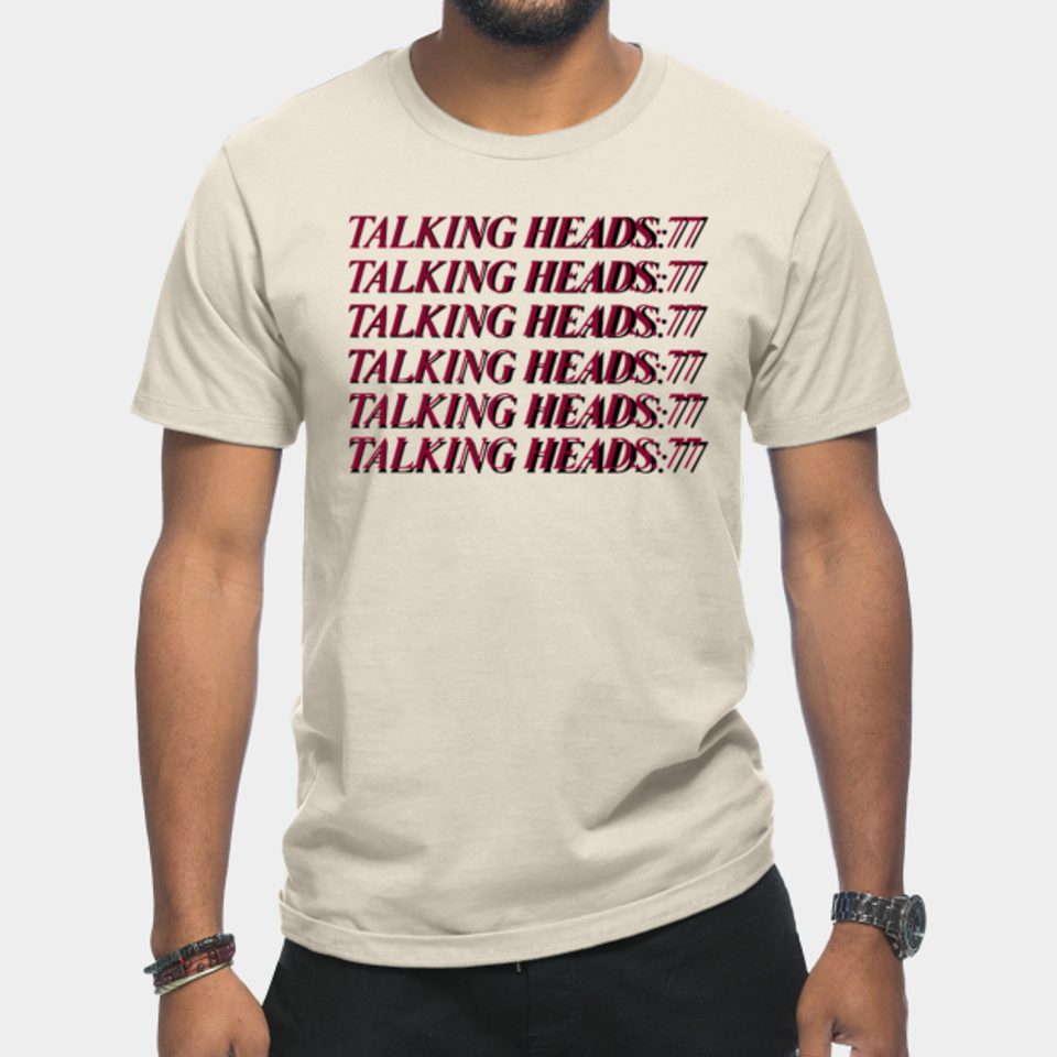 hipster boho fanatics bands 80s - Talking Heads Band - T-Shirt