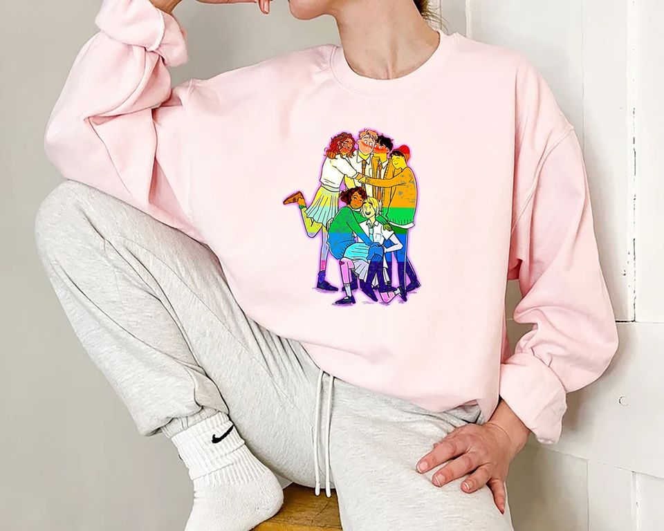 Heartstopper Rainbow Sweatshirt