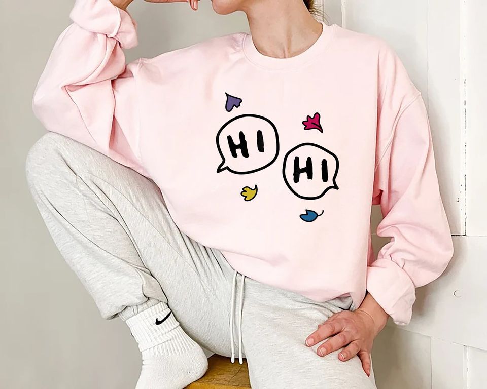 Hi Hi Heartstopper Sweatshirt, Nick and Charlie