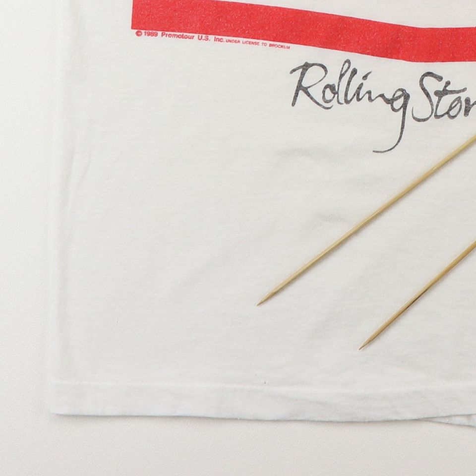 vintage 1989 Rolling Stones Steel Wheels Tour Shirt
