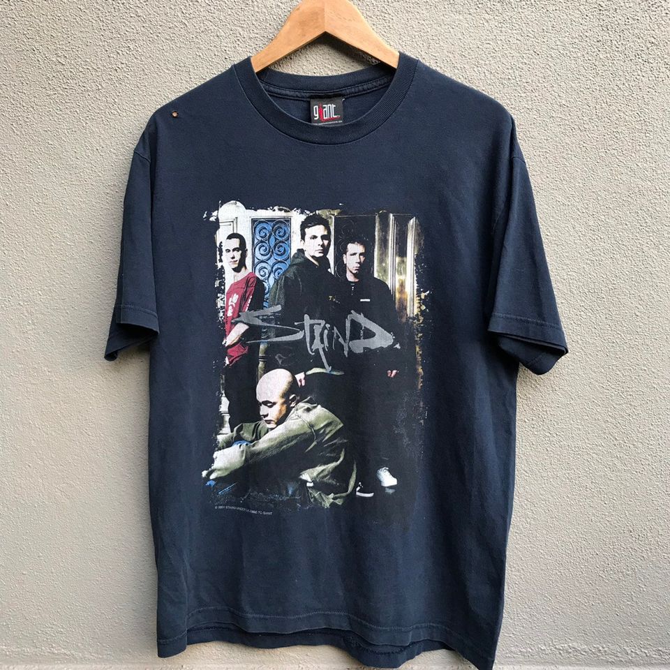 Vintage 90s STAIND band nu metal tee