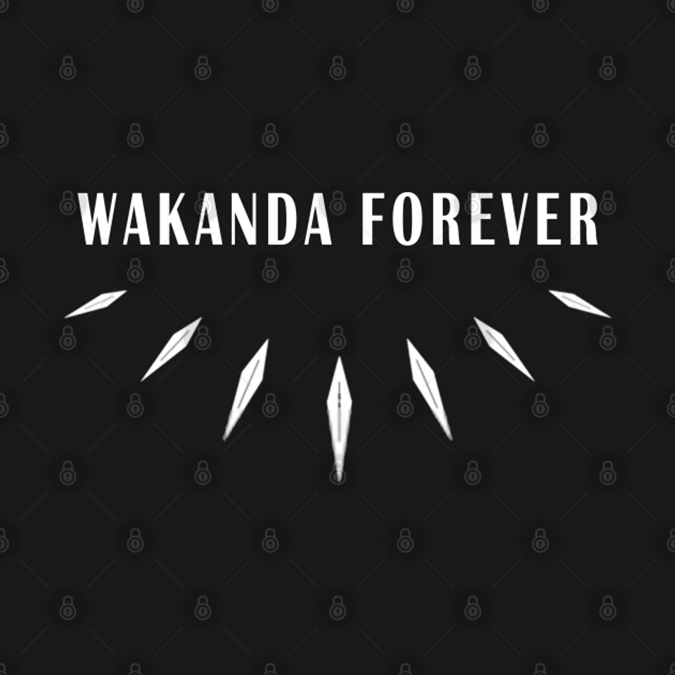 Black Panther Wakanda Forever - Wakanda Forever - T-Shirt