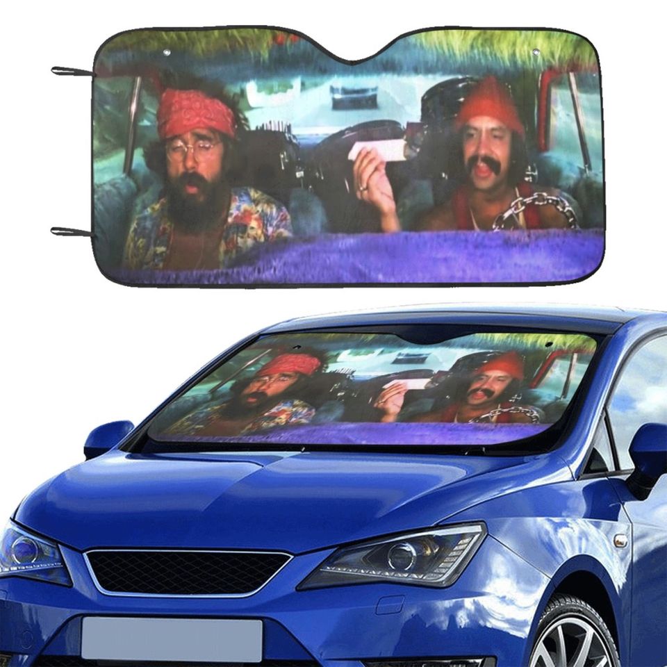 Cheech and Chong Car Sun Shade