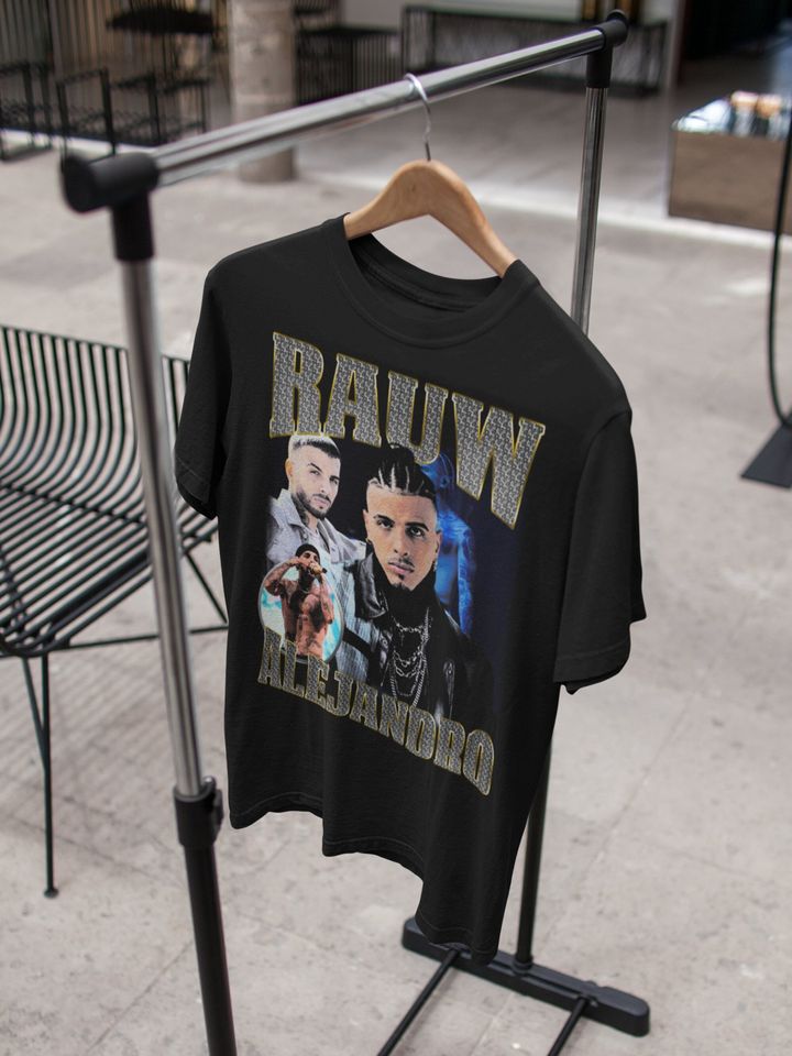 Rauw Alejandro 90s retro rap T Shirt